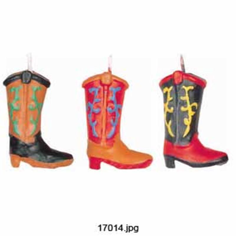 Cowboy Boots Mini Mld Candle