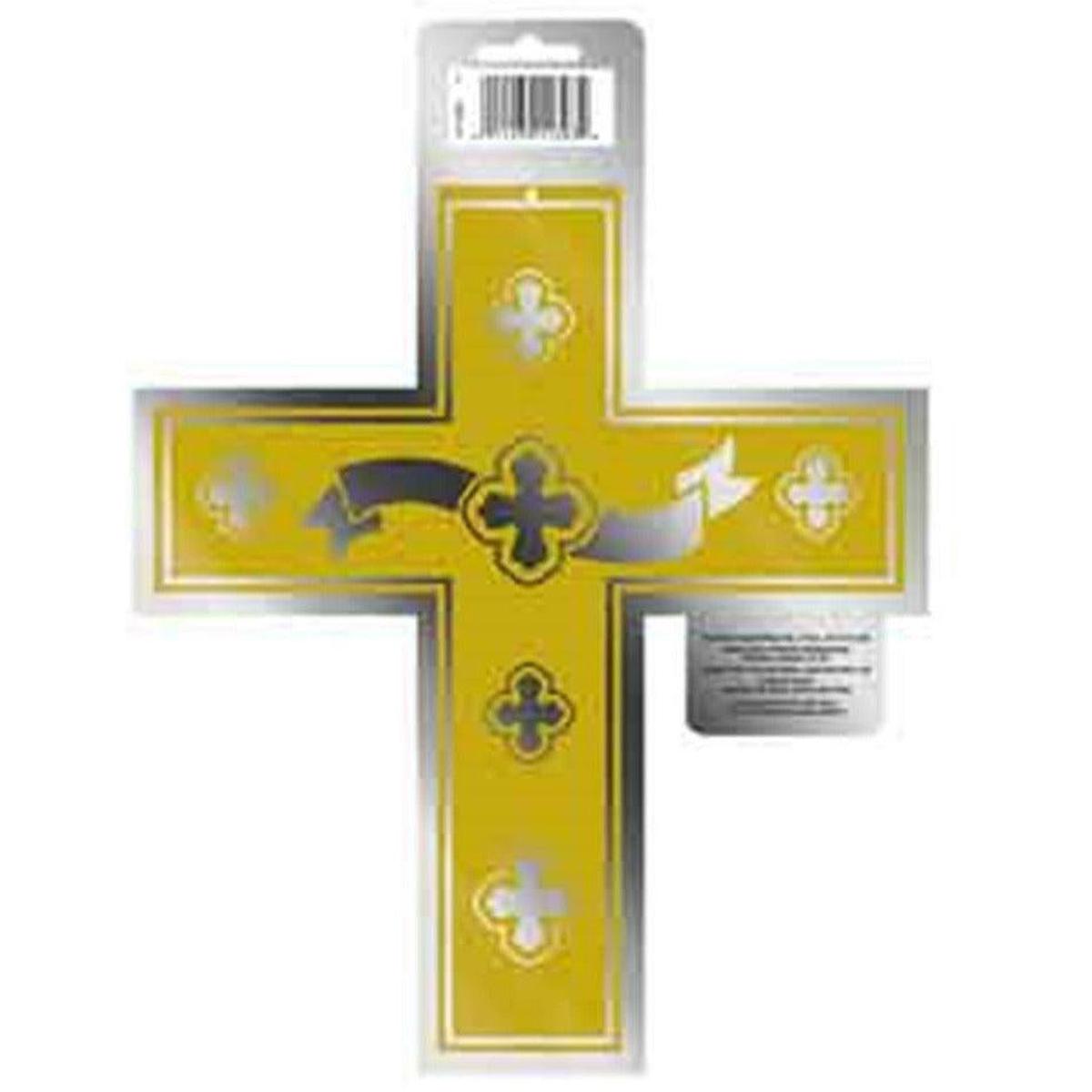 Cross Silver-Gold Foilct ot