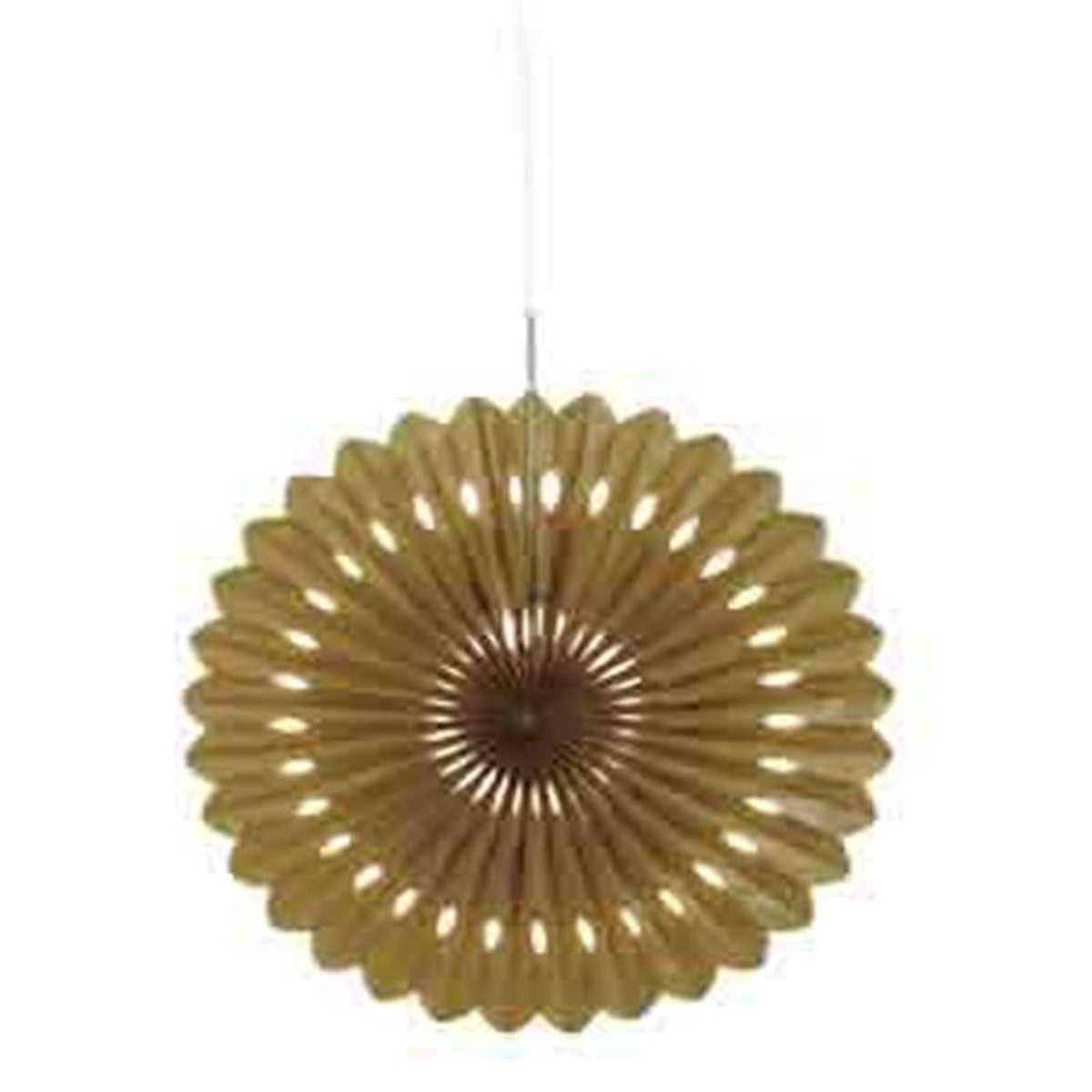 Decoor Fan 16in Gold