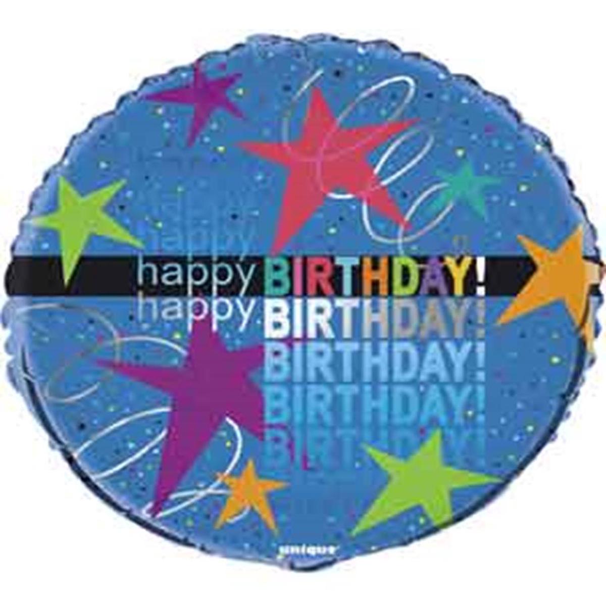 Foil Balloon 18in – Cosmic Bday