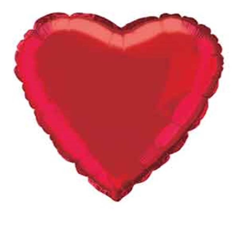 Foil Balloon 18in – Red Heart