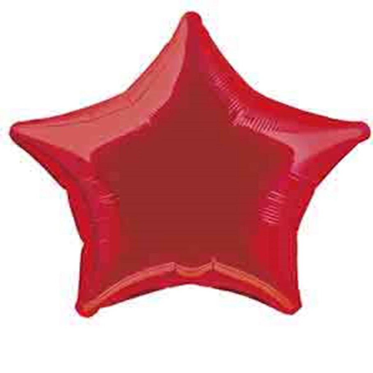 Foil Balloon 20in – Star Red