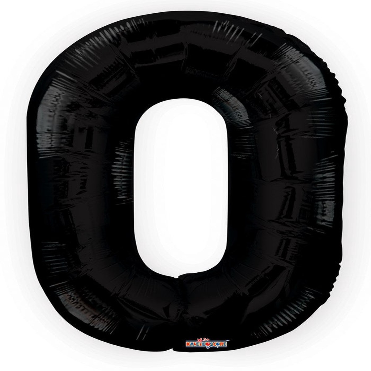 Jumbo Foil Number Balloon 34in Black – 0