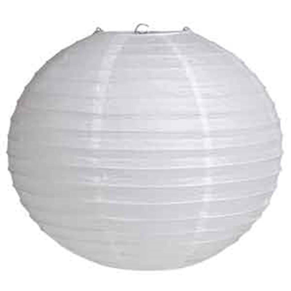 Lantern White 12in