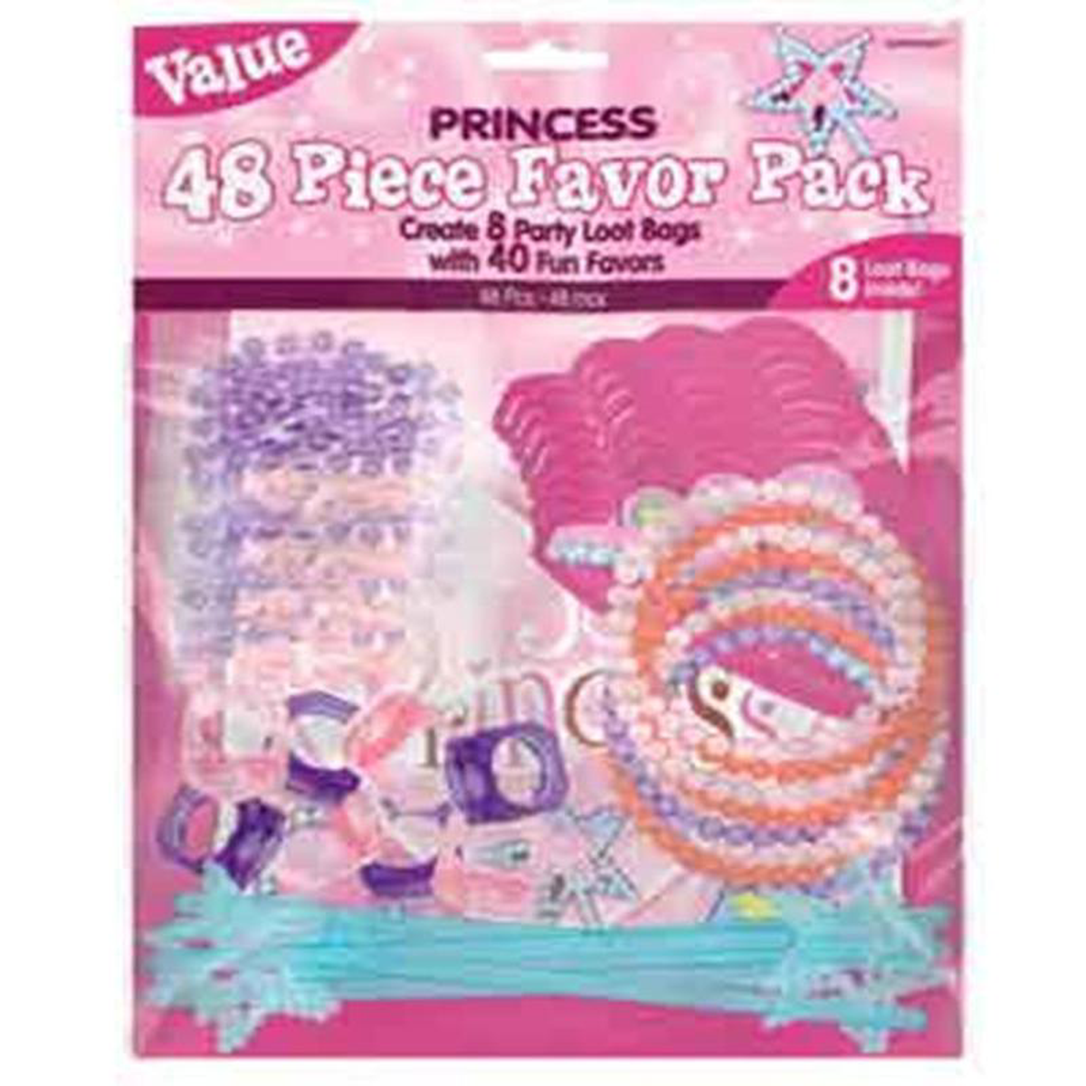 Princess Favor Bag 48ct