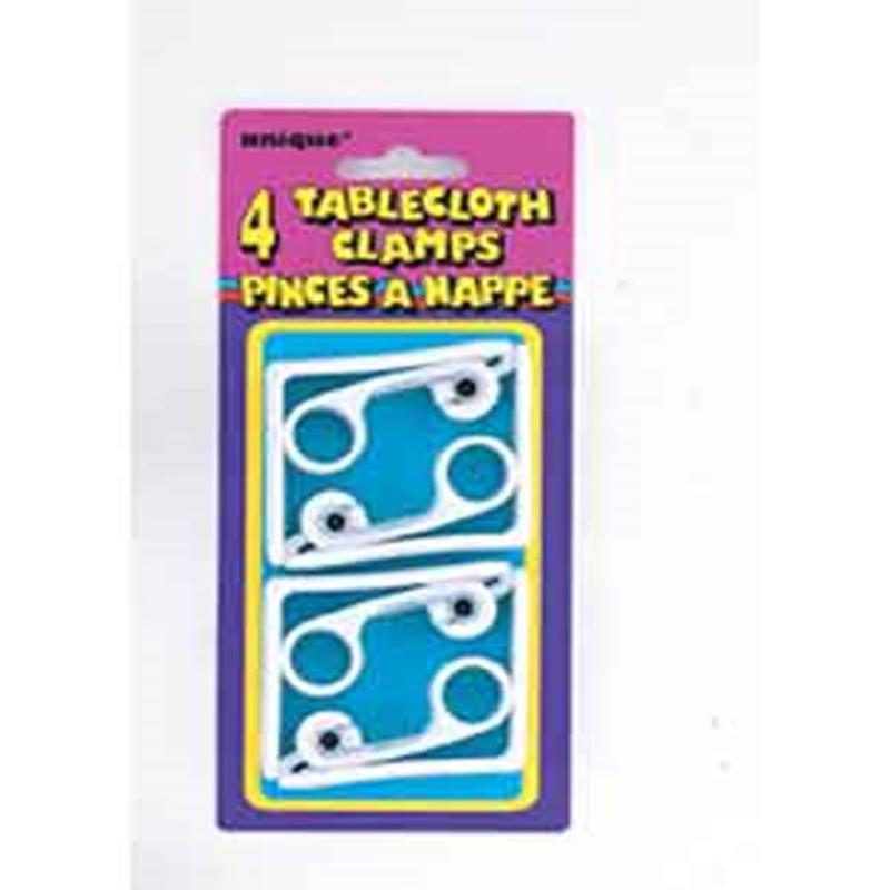Table Clips Deluxe 4ct