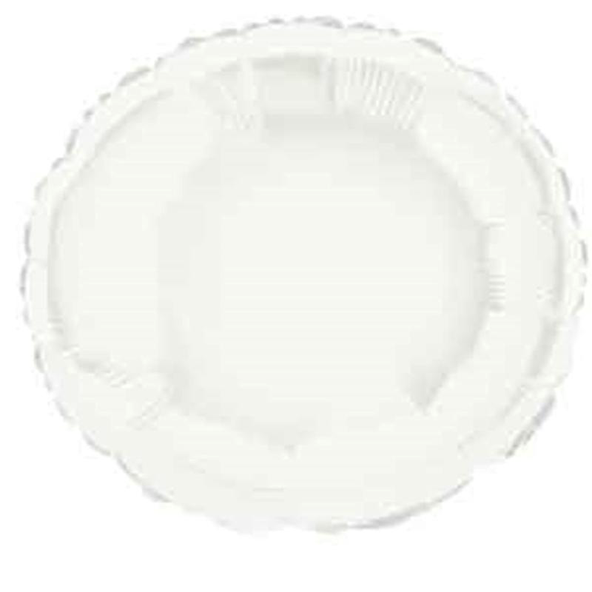 White 18 inch Foil Balloon