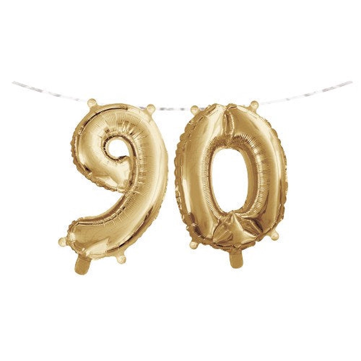 Balloon Banner 2ct 90 – Gold