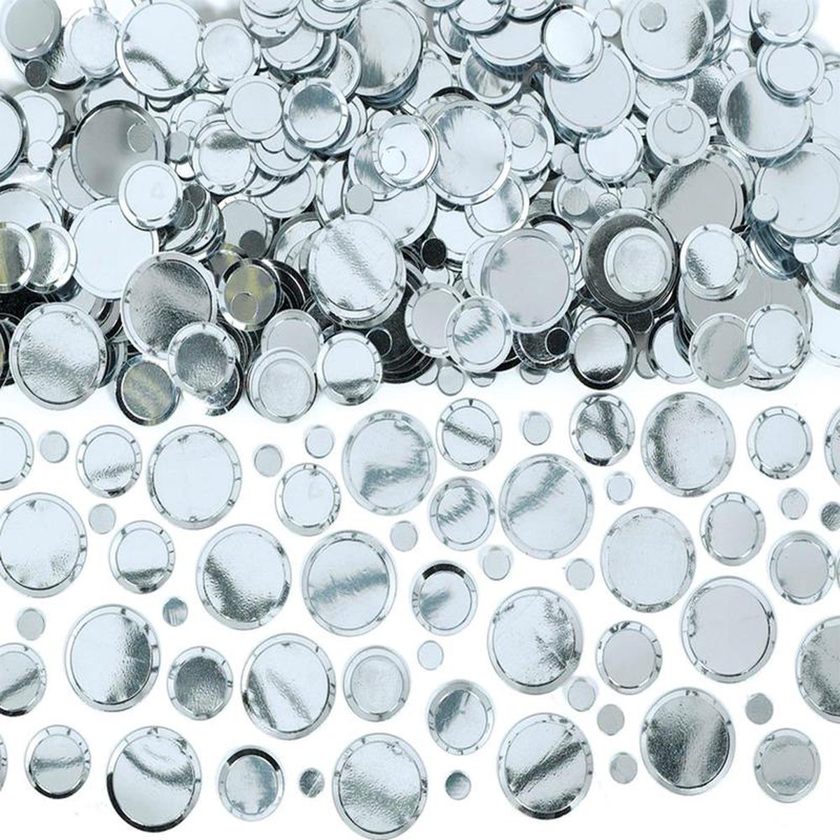 Confetti Silver Dots 25oz