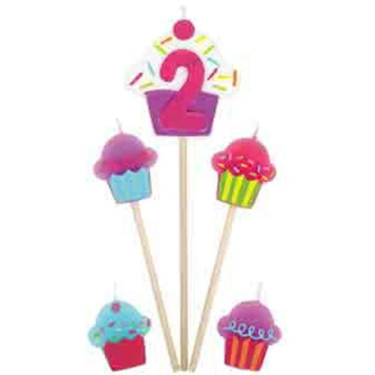 Cupcake Pick Candle No 2