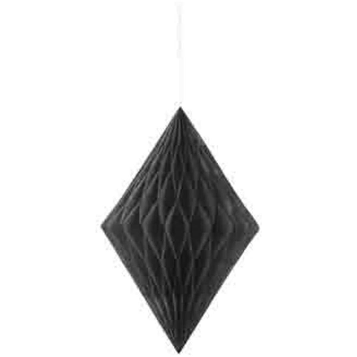 Diamond Paper Deco 14in – Black