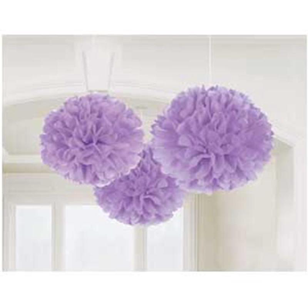 Fluffy Decoration Lilac 3ct
