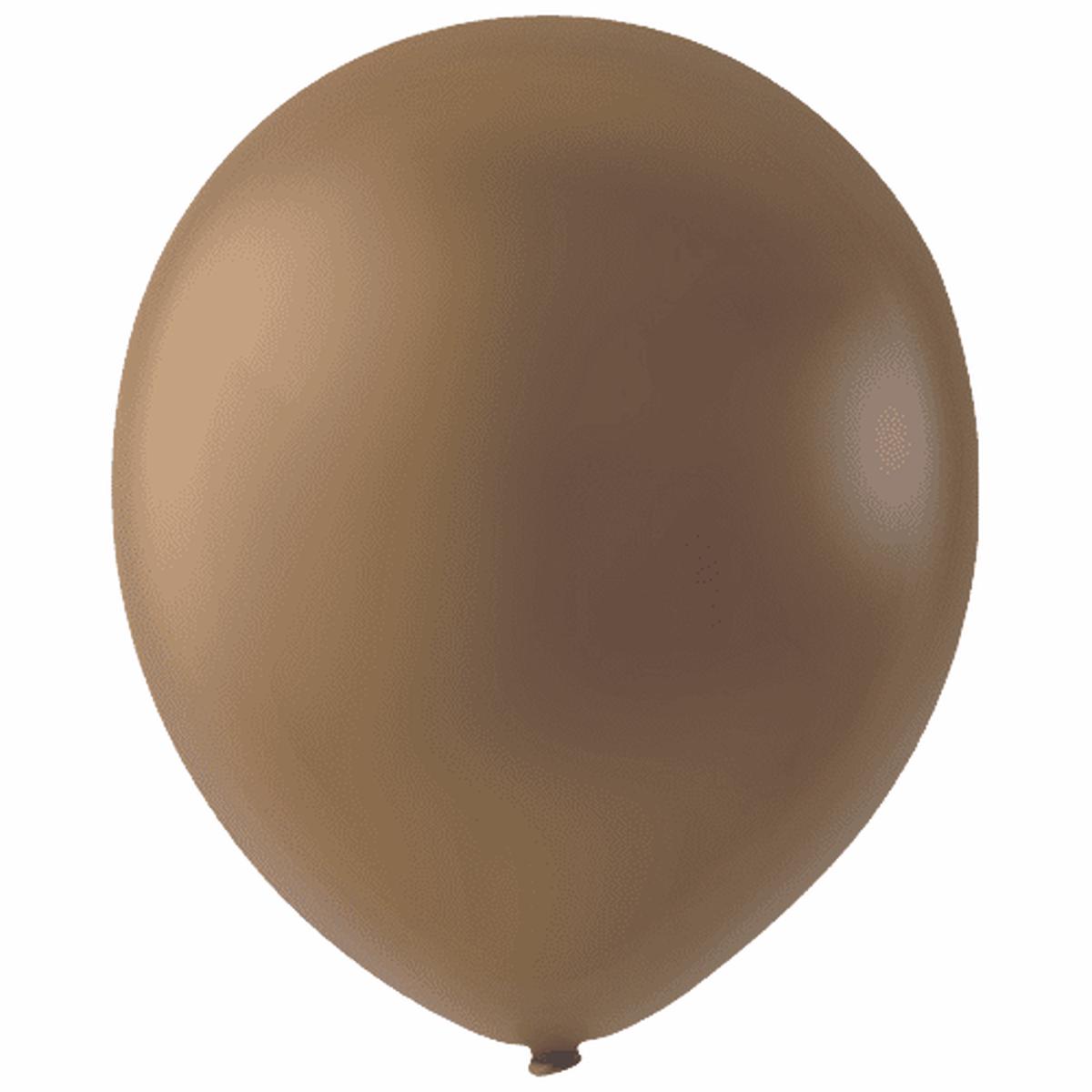 Payaso Latex Balloon 12in 100ct – Brown