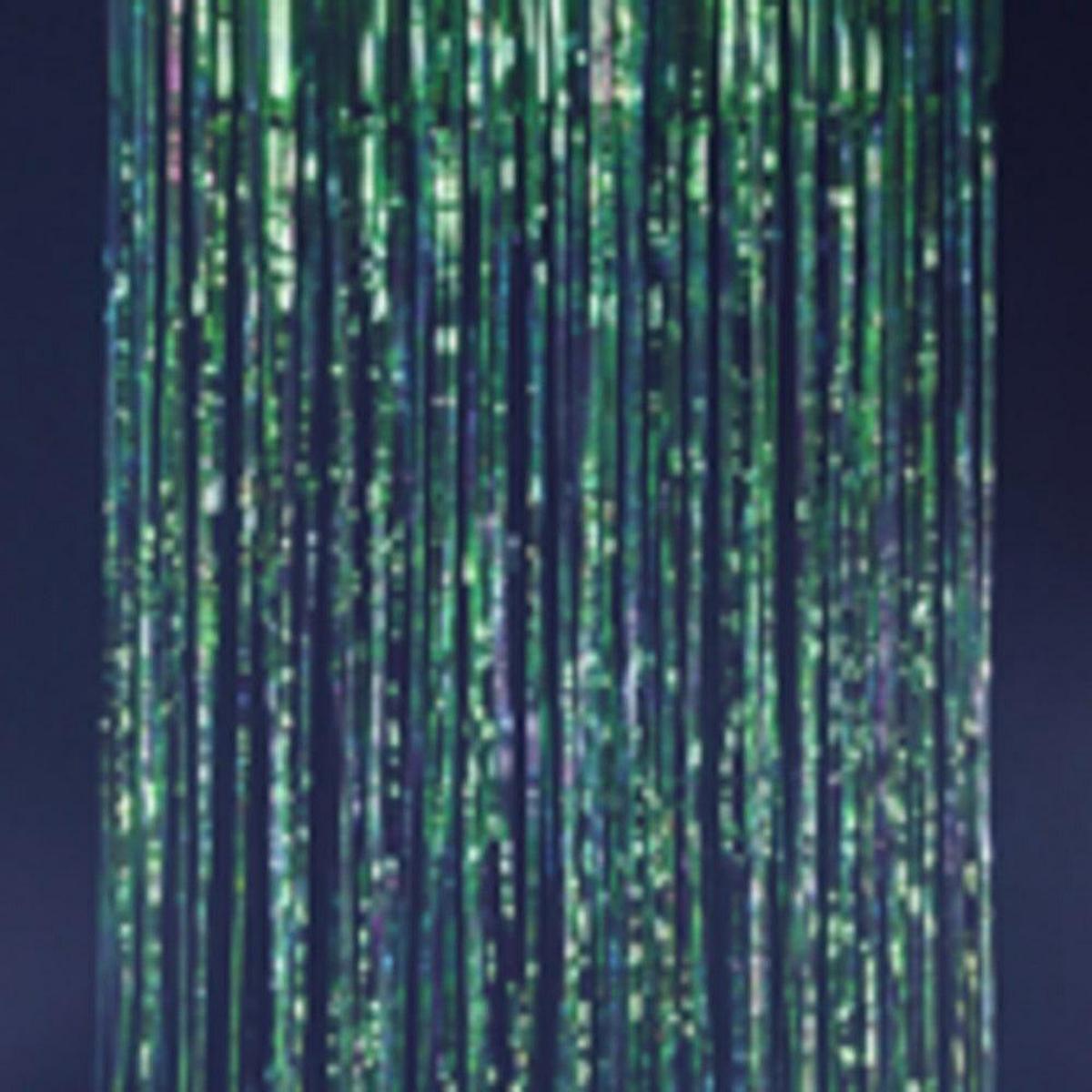 40 inch Wide x 10 foot Tall Foil Backdropft 1ct in Iridescent