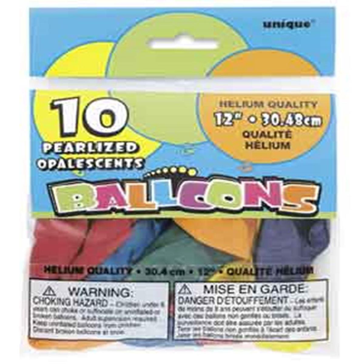 Balloon 12in – Asst Pastel 10ct
