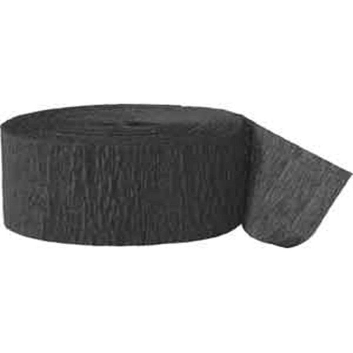 Black Crepe Streamer, 81 ft