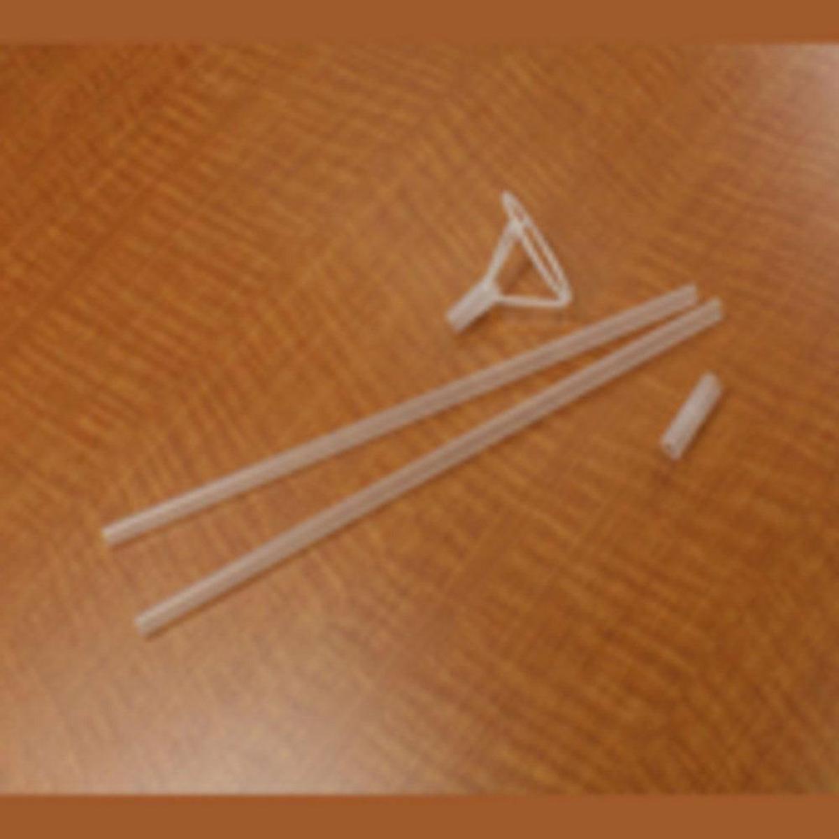 Bubble Balloon Stick with Cup 28 inch – Clear 25ct
