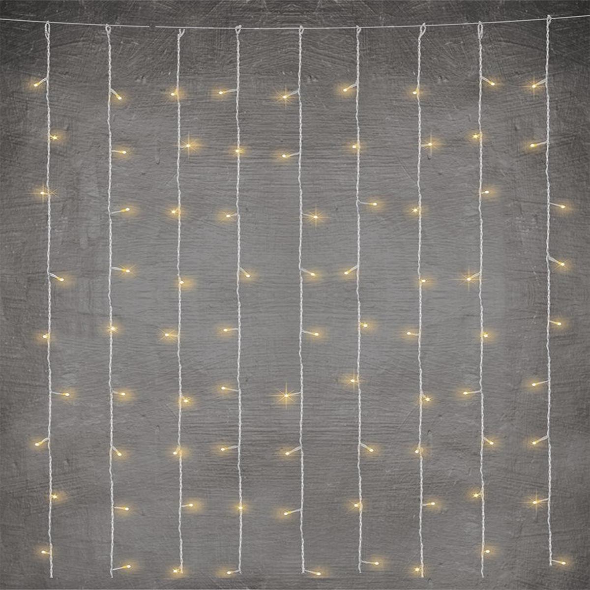 Cascading Curtain LED String Lights 1ct