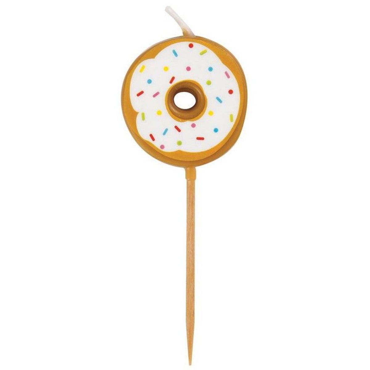 Donut Pick Birthday Candles, 6ct
