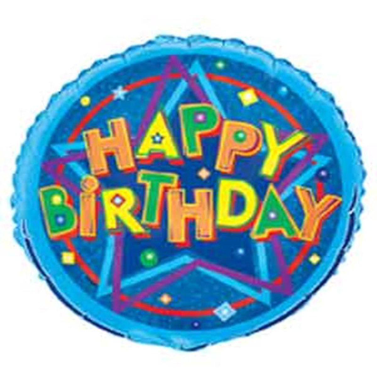 Foil Balloon 18in 8211 Dazzle Bday