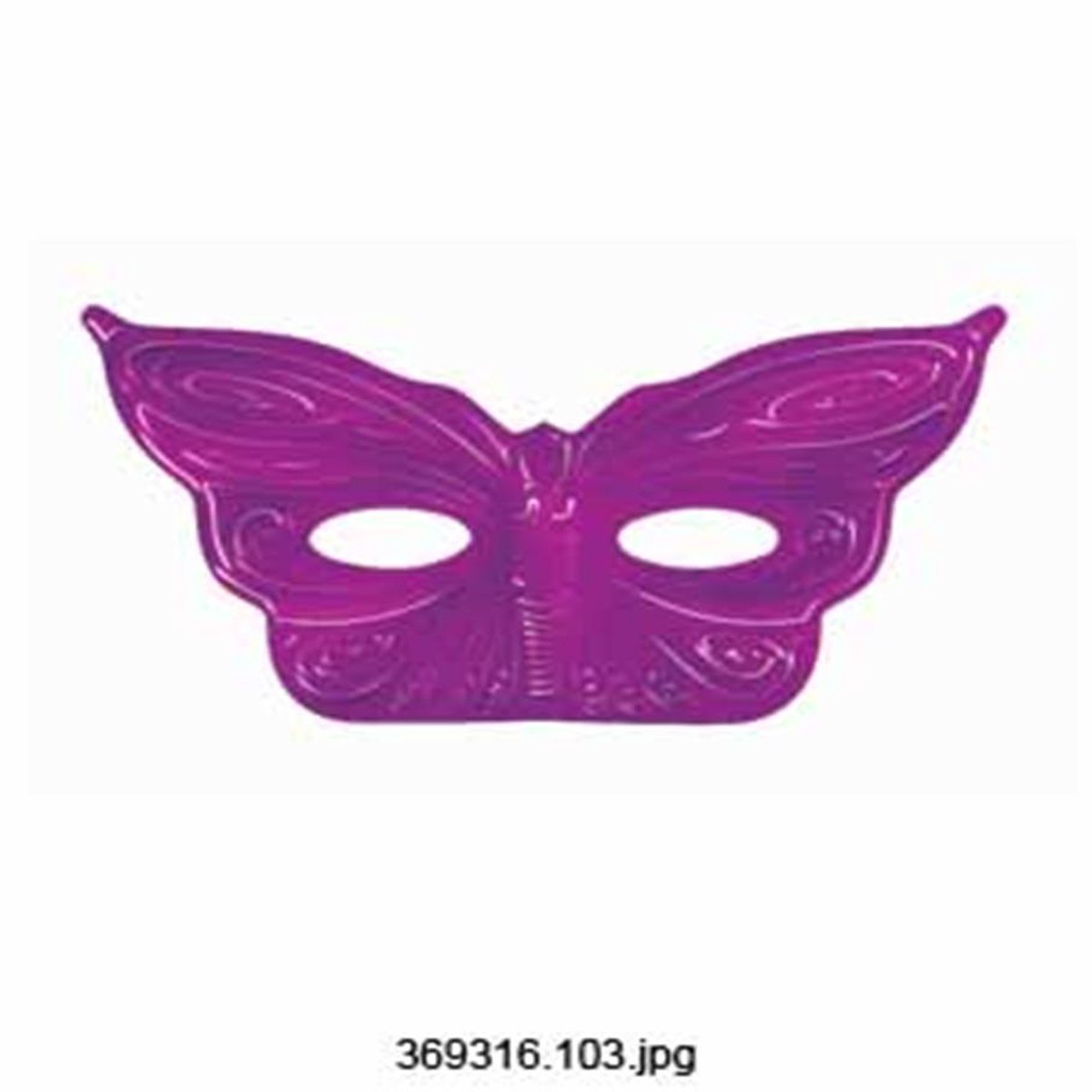 Foil Butterfly Mask – Pink