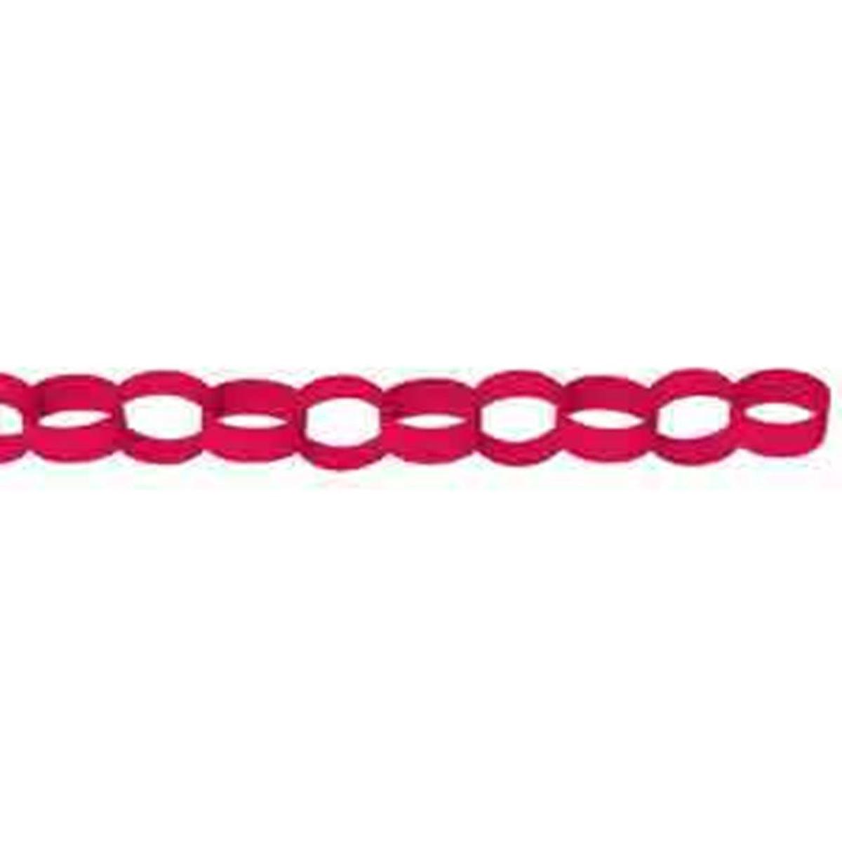 Garland Chain Link 13ft – Apple Red