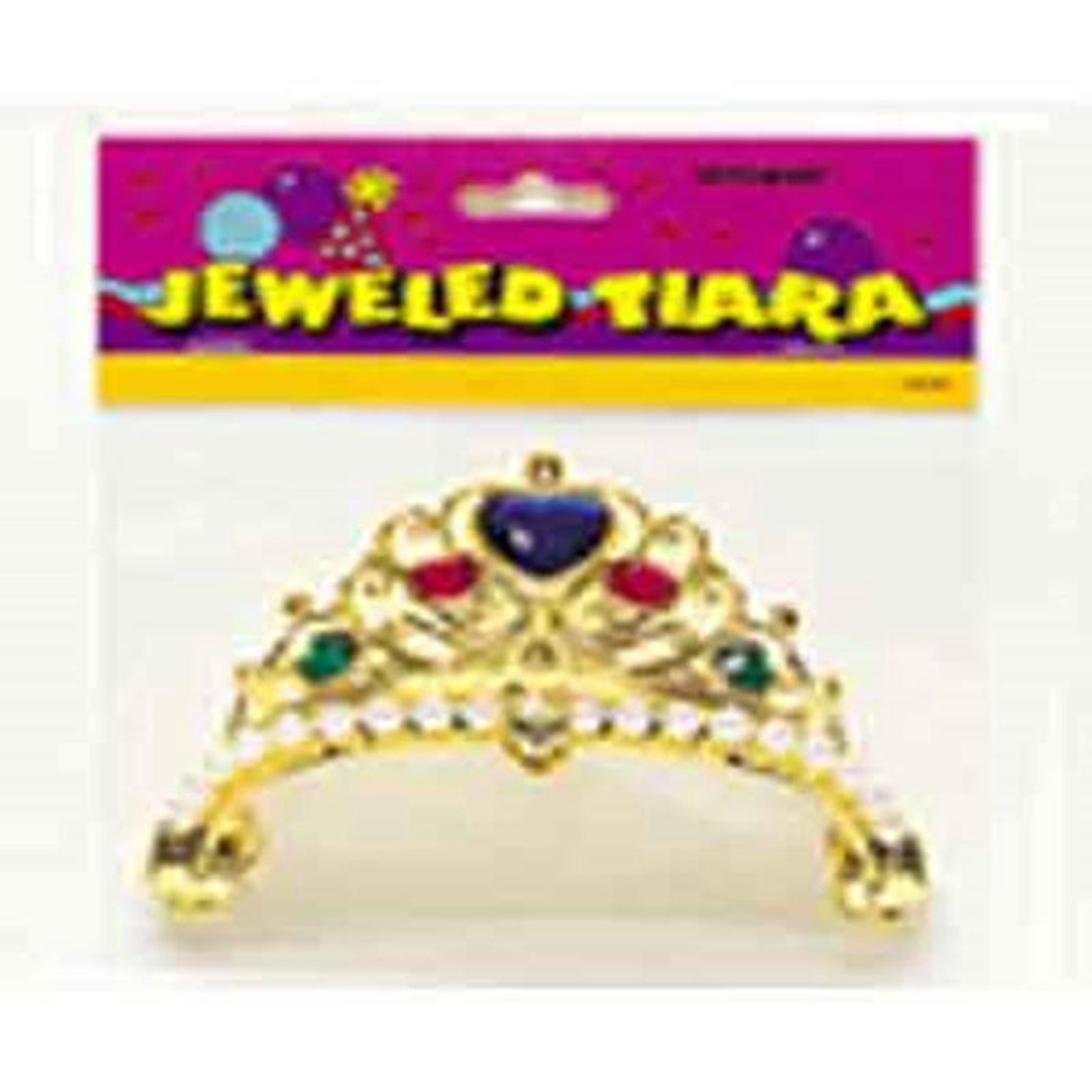 Jeweled Tiara 8211 Assorted Gold and Silver