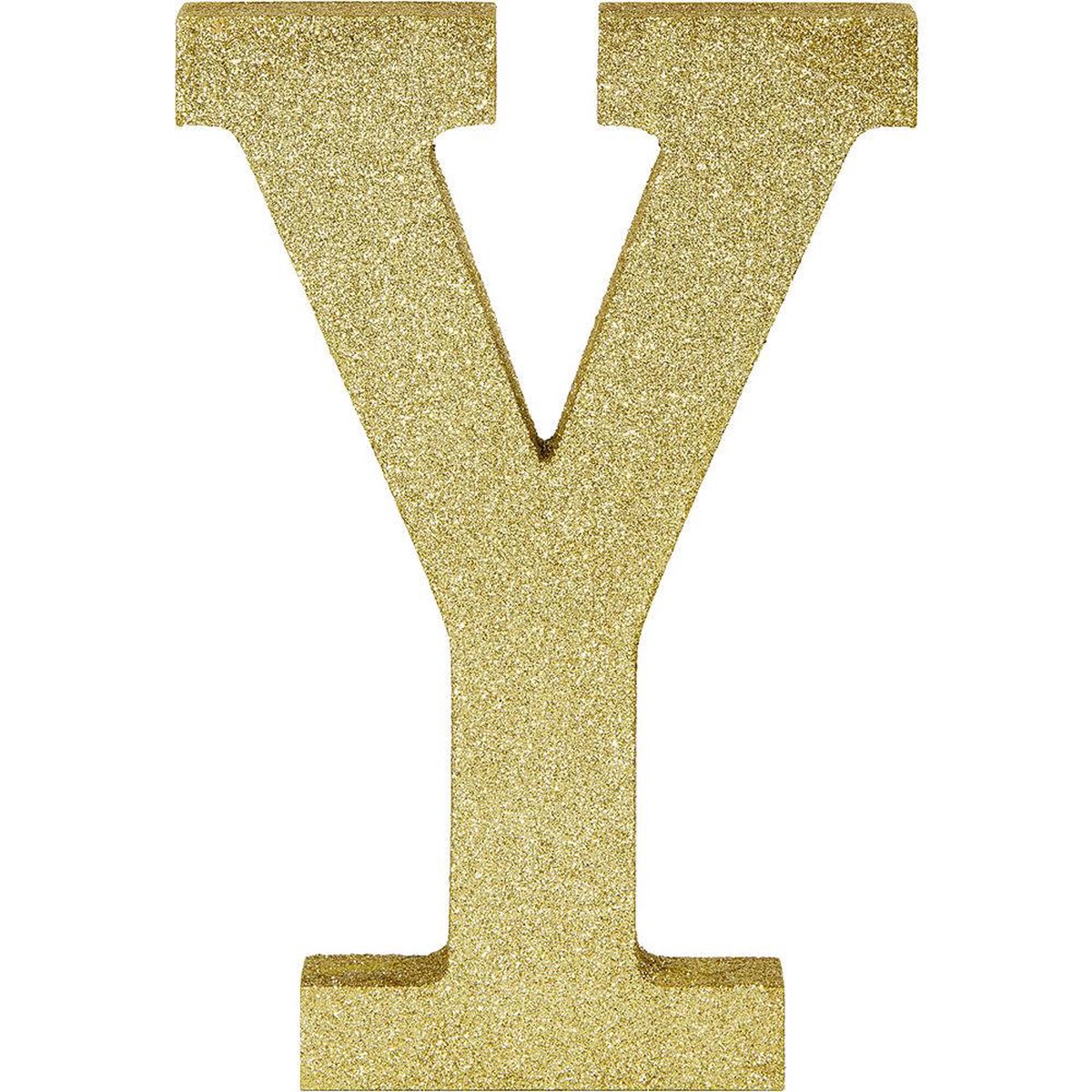 Letter Y 8.875 inch H x 6.5 inch W x 1 inch D 1ct