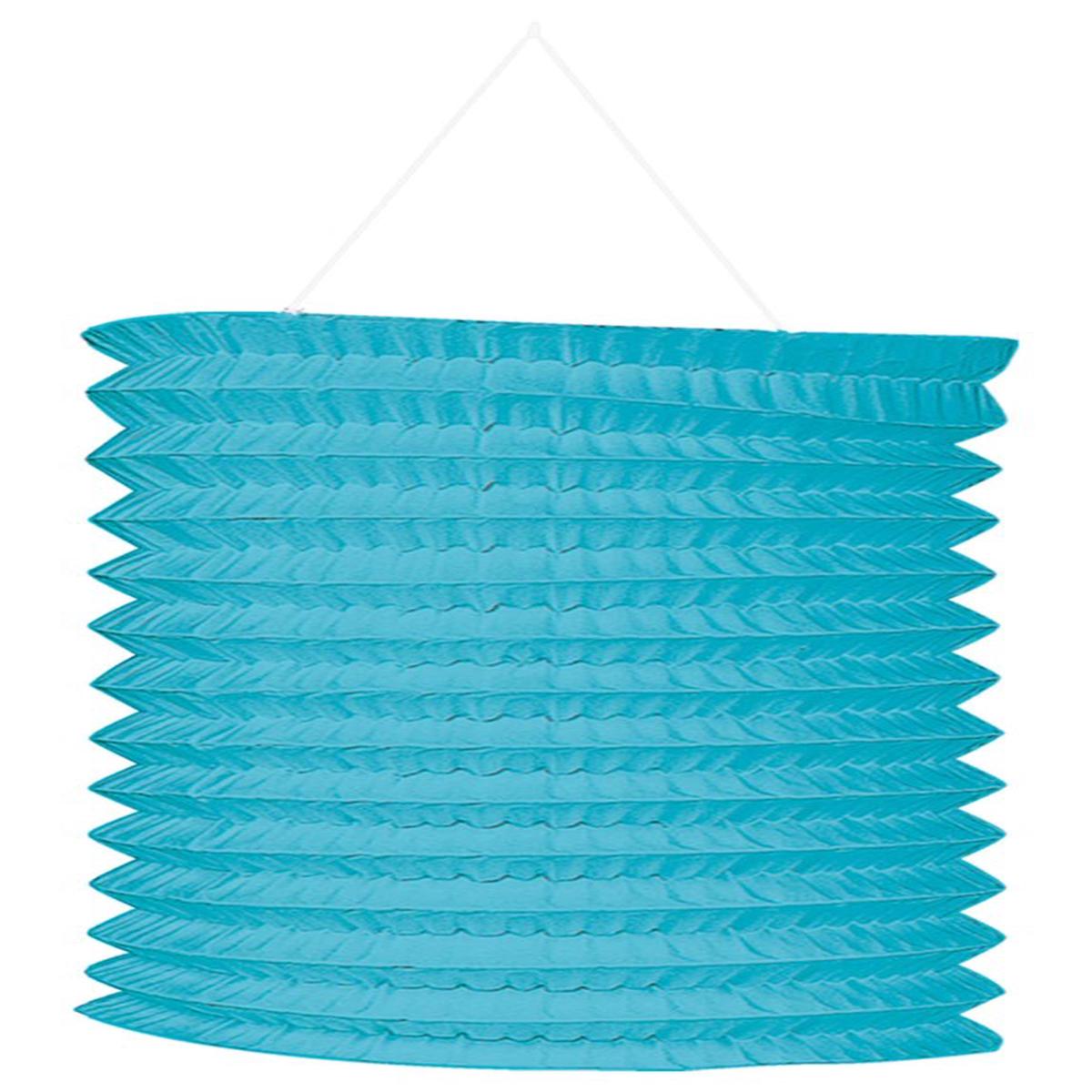 Paper Lantern Garland Blue 12ft