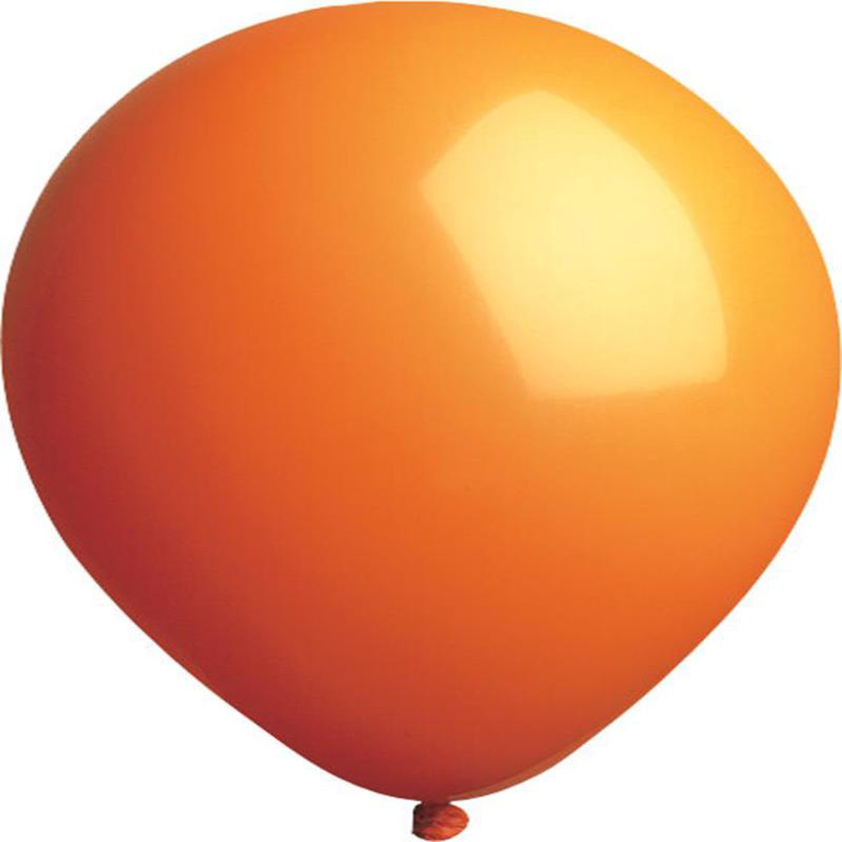 Payaso Latex Balloon 12In 100ct 8211 Sunburst Orange