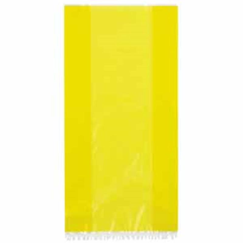Yellow Cellophane Bags, 30ct