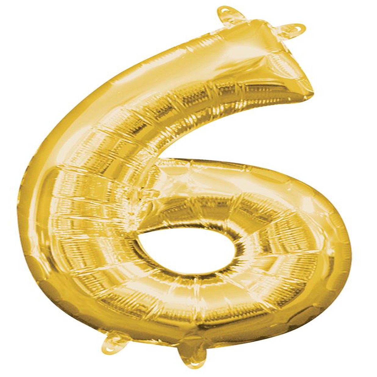 Balloon Number 14in 6 – Gold