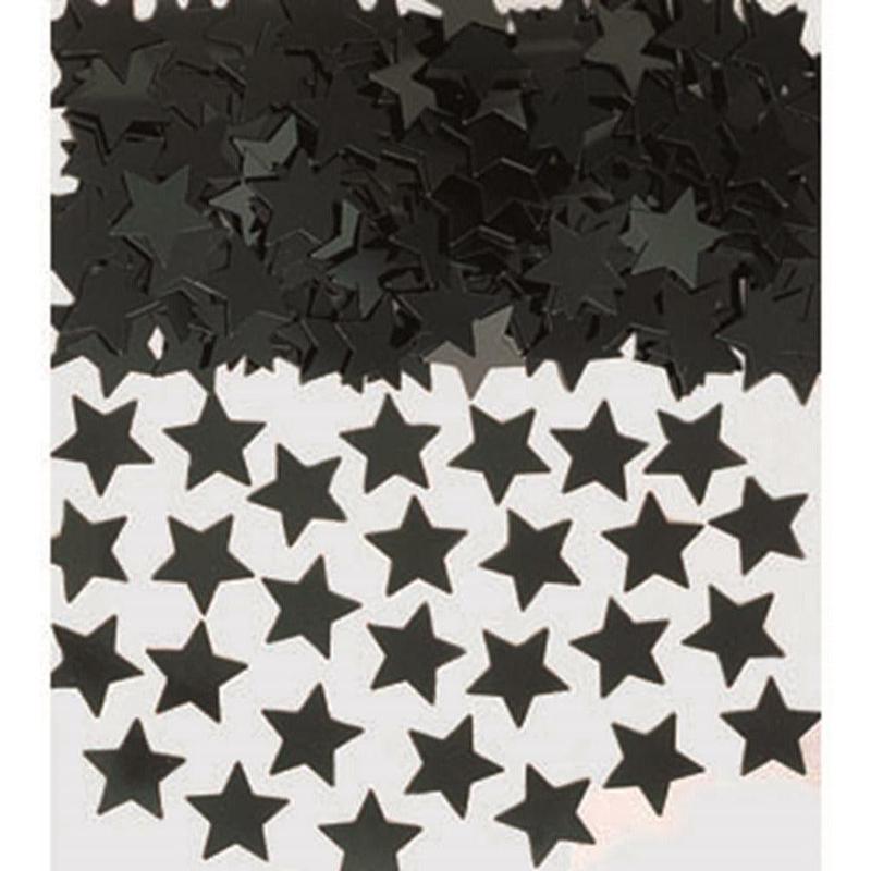 Confetti Mini Stars Black