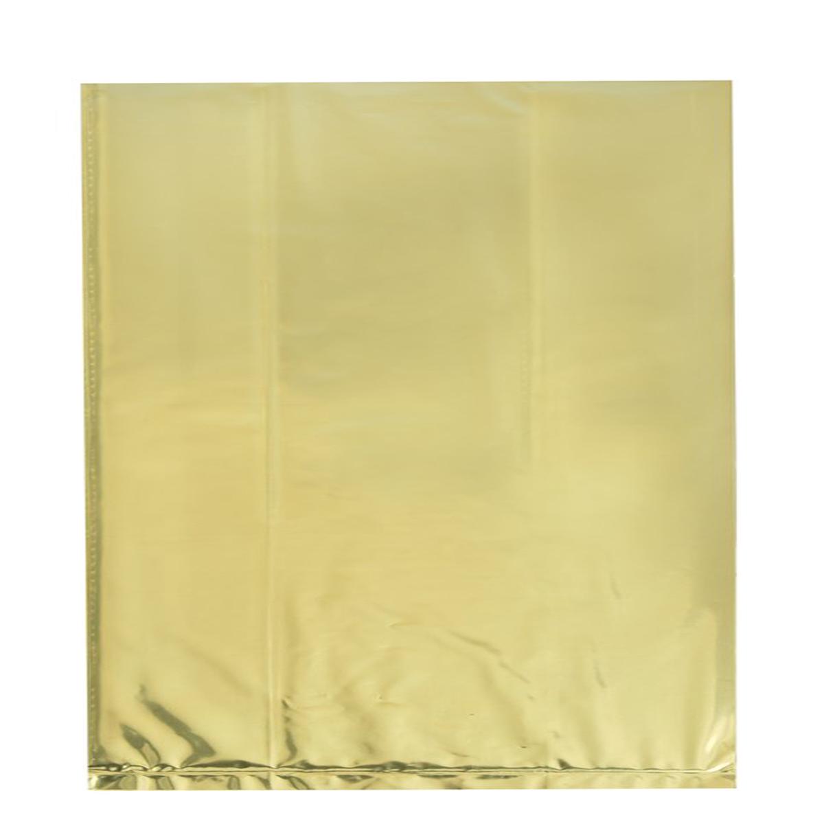 Gold Foil Cellophane Bags, 5″x11″, 10ct