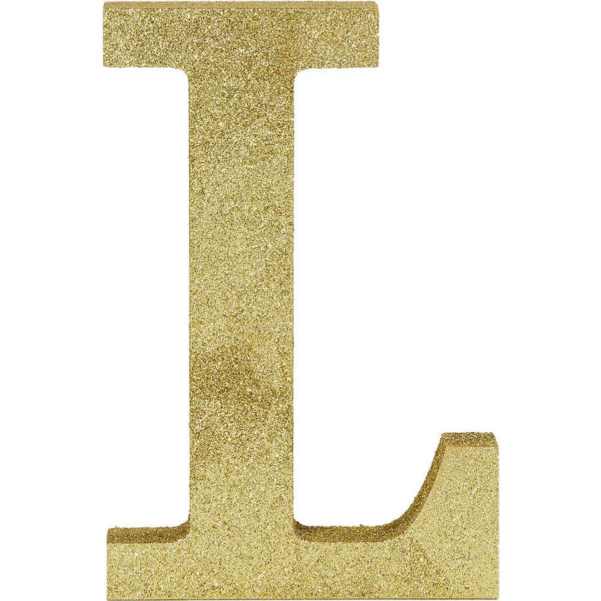 Letter L 8.875 inch H x 5.875 inch W x 1 inch D 1ct