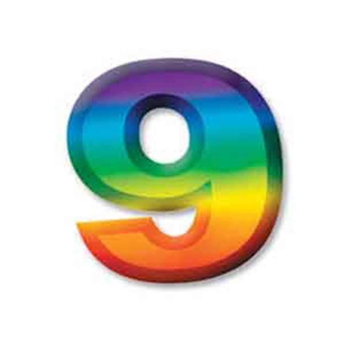 Mc Pls 3D Number 9