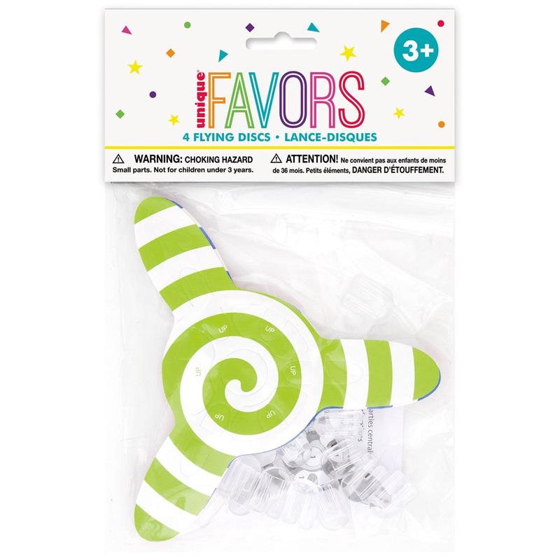 Party Favor Flying Disc 4ct