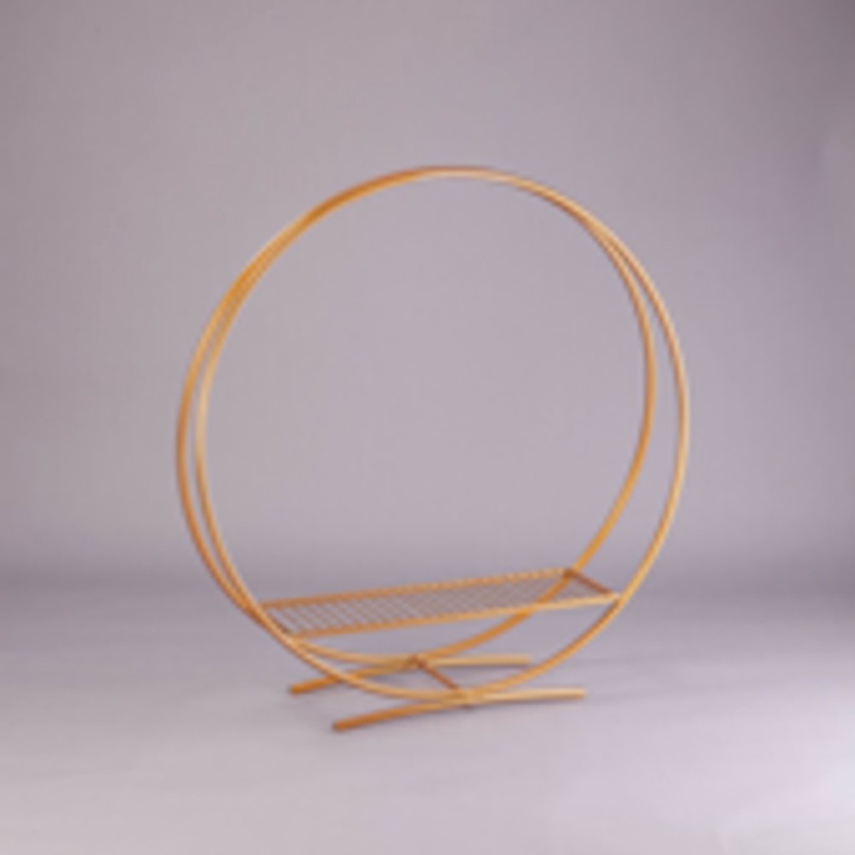 32in Twin Hoop Centerpiece Stand