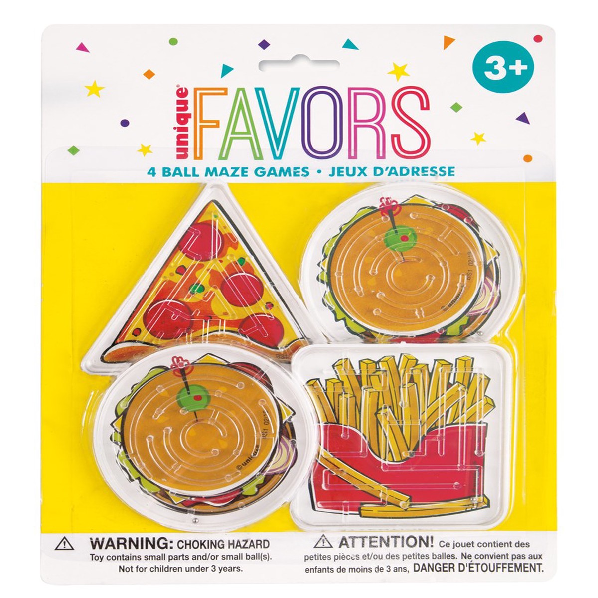 Ball Maze Game Favors, 4ct