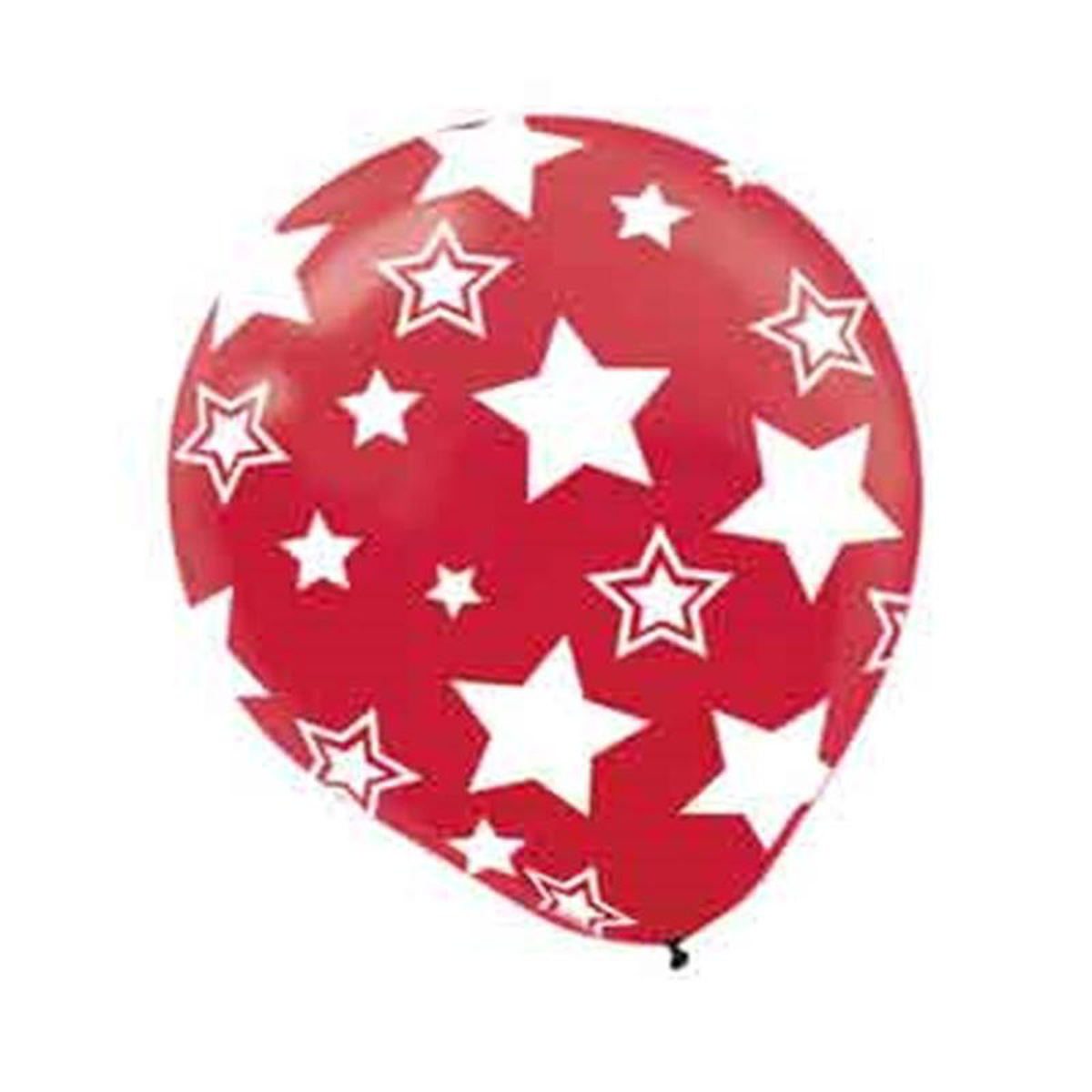 Balloon 8211 Stars Red
