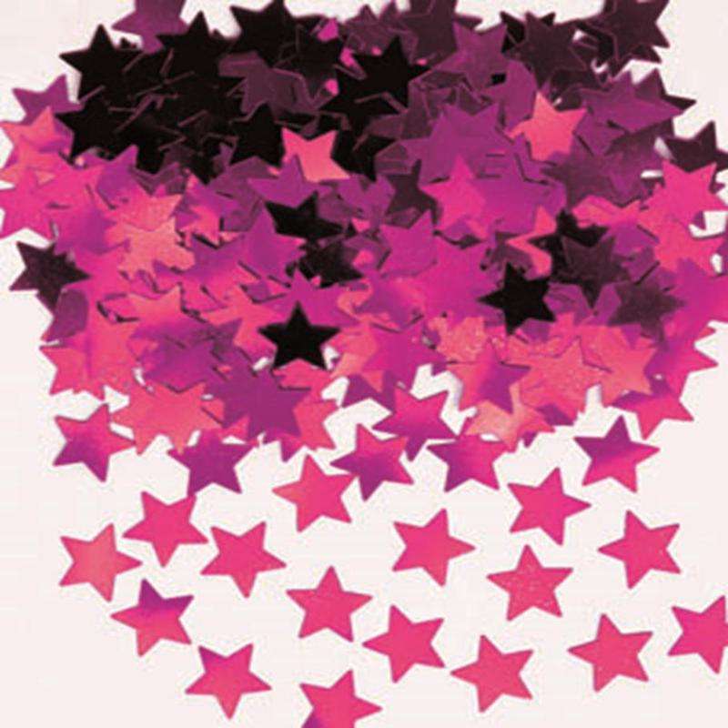 Confetti Mini Stars Pink
