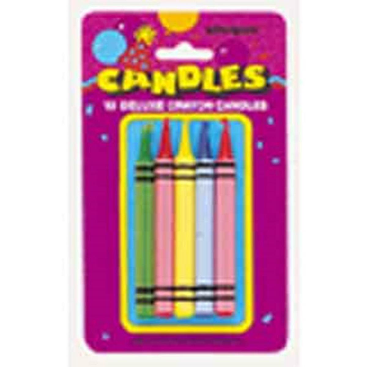 Crayon Candles 10ct