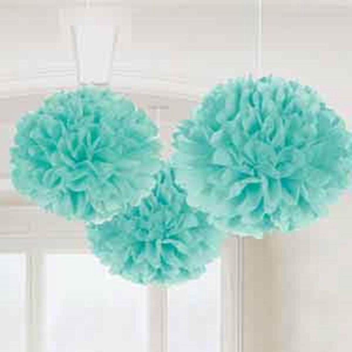 Fluffy Dec Robins Egg Blue