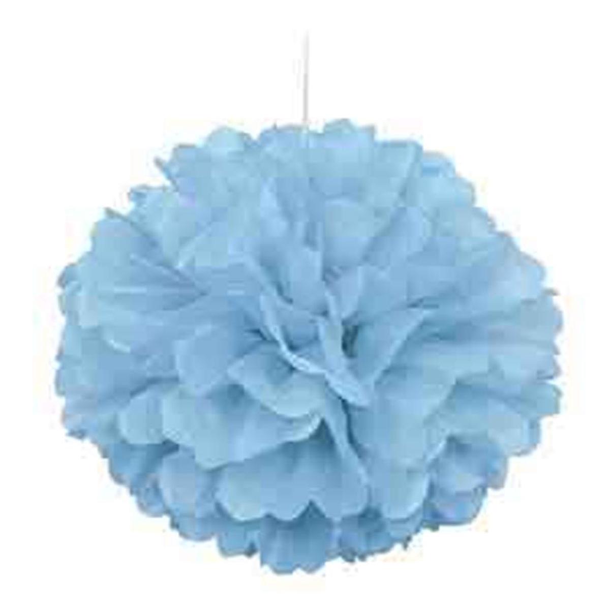 Puff Decor 16in – Powder Blue