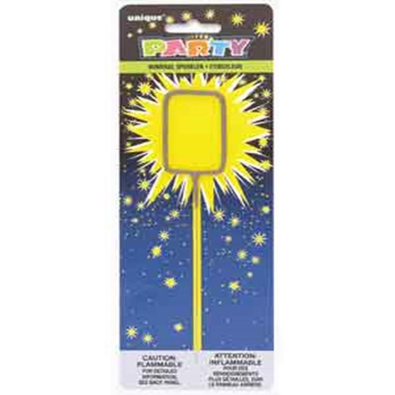 Sparkler 7 inch Number 0
