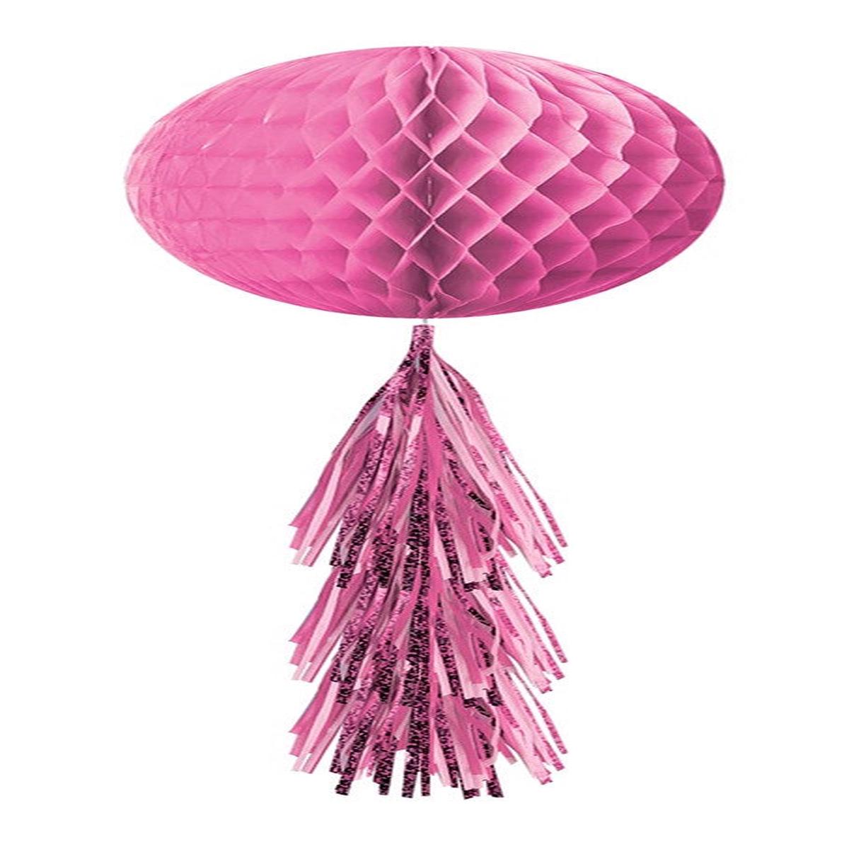 Tissue Tassel Ball 1ct – Bright Pink
