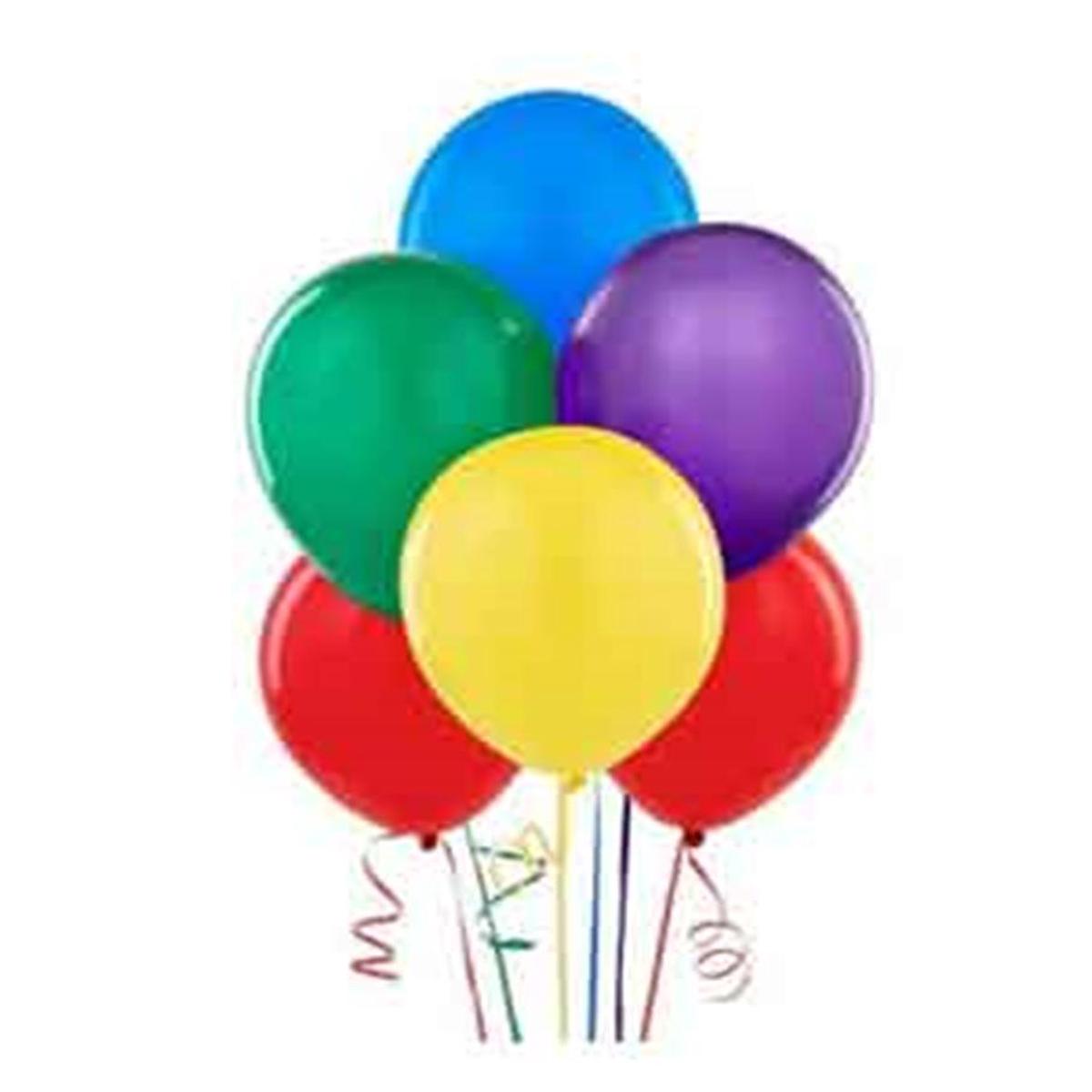 Balloon 12in – Asorted 10ct