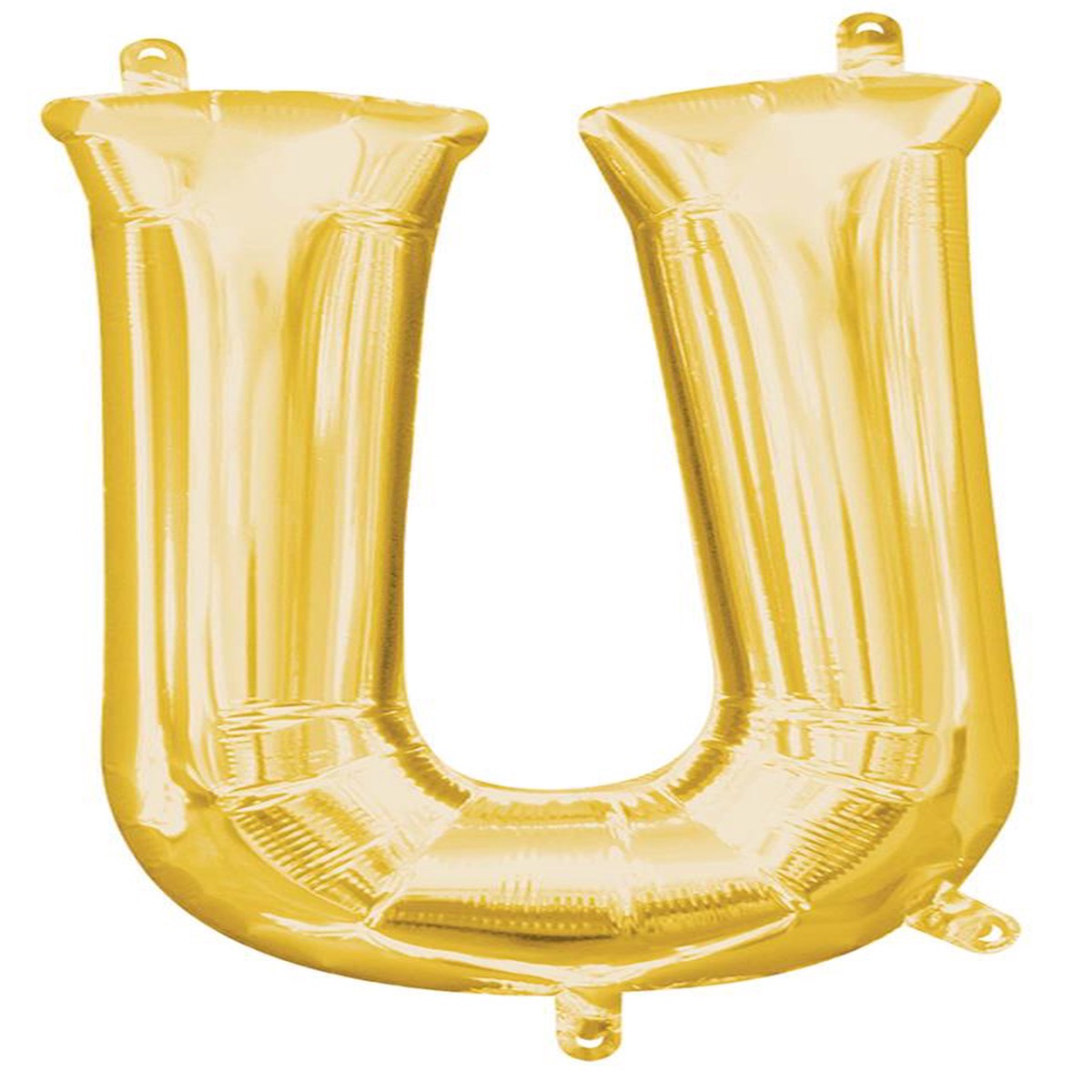 Balloon Letter 14in U – Gold