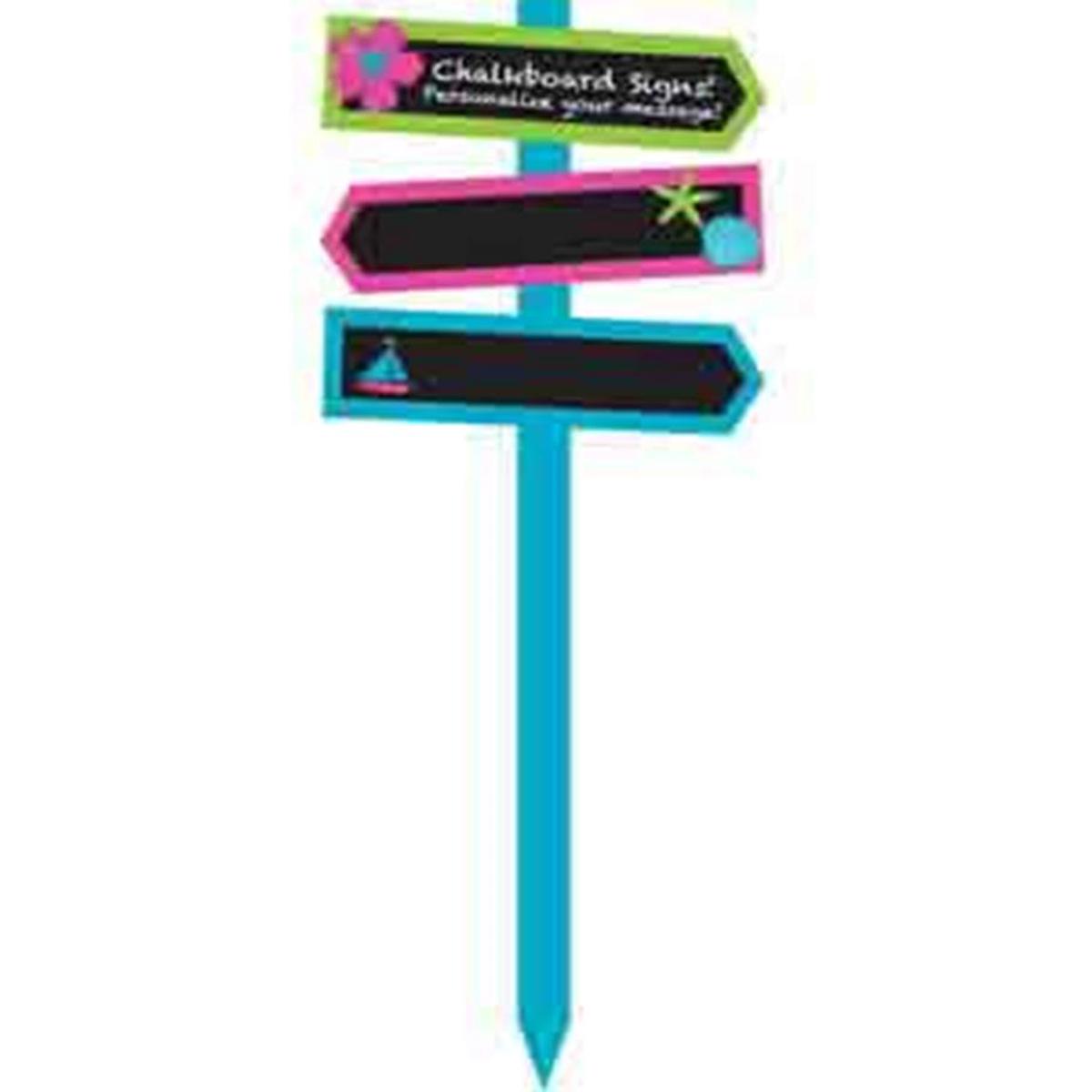 Chalkboard Yard Stake 28×10