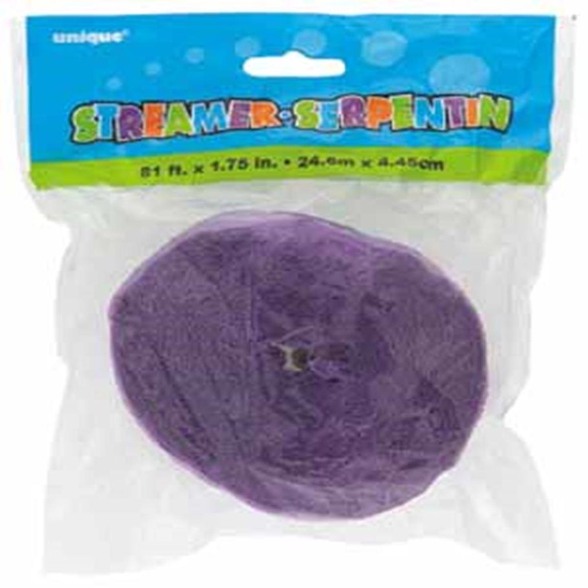 Crepe Streamer 81ft Lavender